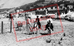 A Beach Scene 1890, Llanfairfechan