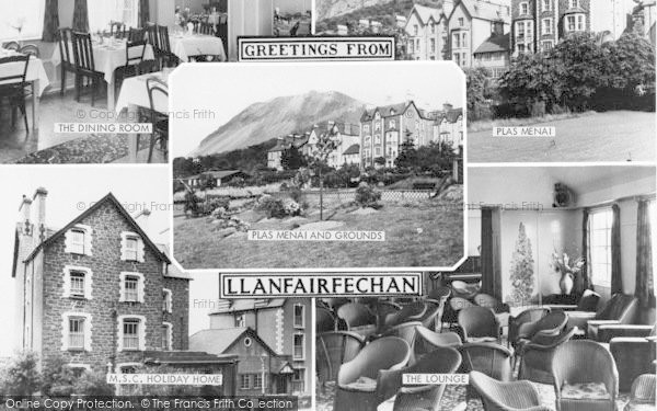 Photo of Llanfairfechan, Composite c.1955