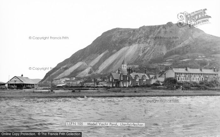 Photo of Llanfairfechan, Model Yacht Pond c.1960
