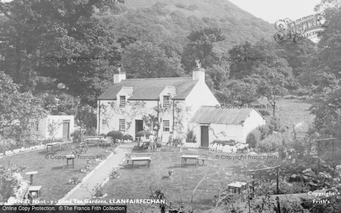 Photo of Llanfairfechan, Nant Y Coed Tea Gardens c.1950