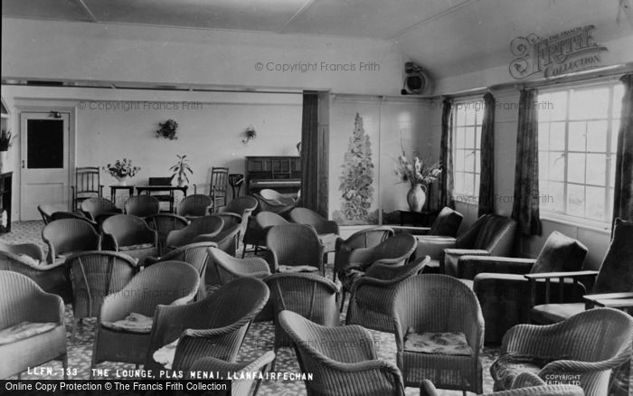 Photo of Llanfairfechan, Plas Menai, Lounge c.1960