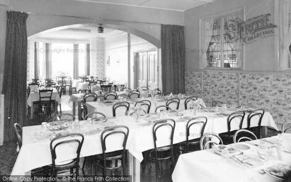 Photo of Llanfairfechan, Plas Menai, The Dining Room c.1955