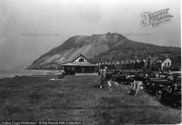 Photo of Llanfairfechan, Promenade And Mountain c.1935
