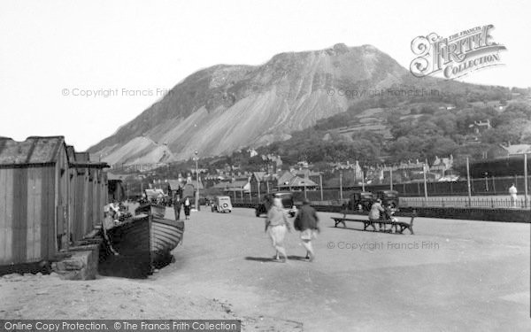 Photo of Llanfairfechan, Promenade And Recreation Ground c.1935