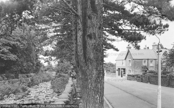 Photo of Llanfairfechan, River And Station Road c.1935