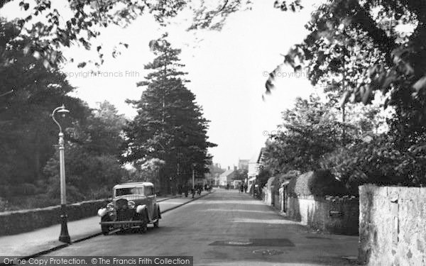 Photo of Llanfairfechan, Station Road c.1935