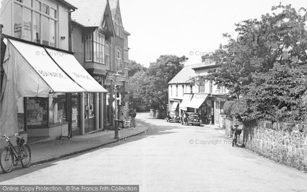 Photo of Llanfairfechan, Station Road c.1955