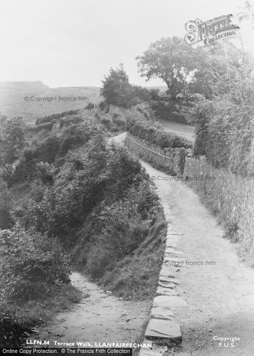 Photo of Llanfairfechan, Terrace Walk c.1950