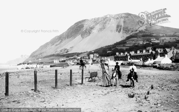 Photo of Llanfairfechan, The Beach 1890