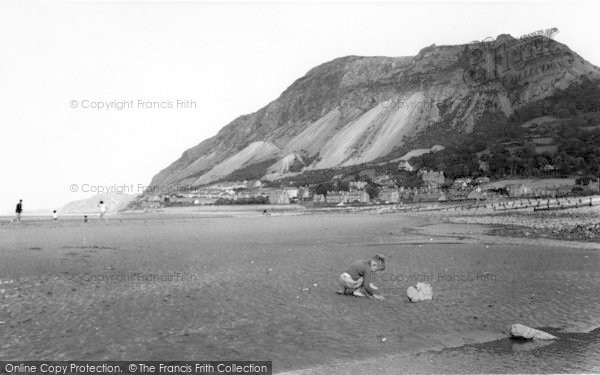 Photo of Llanfairfechan, The Beach c.1960