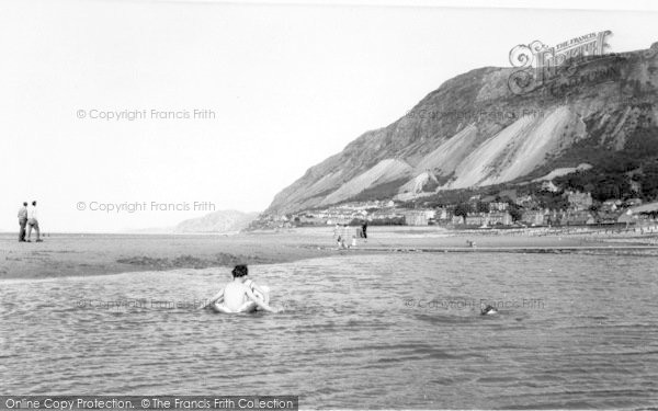Photo of Llanfairfechan, The Beach c.1960