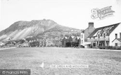 The Green And Mountain c.1955, Llanfairfechan