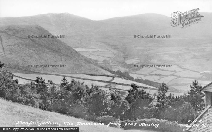 Photo of Llanfairfechan, The Mountains From Plas Heulog c.1935