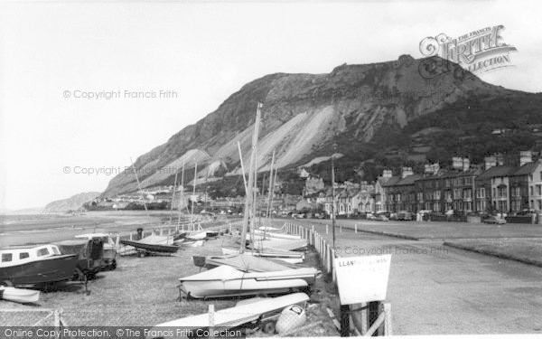 Photo of Llanfairfechan, The Promenade c.1965