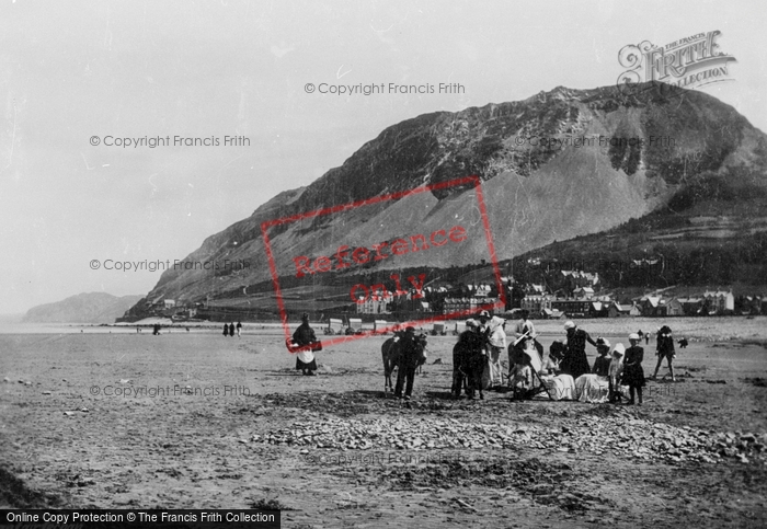 Photo of Llanfairfechan, The Sands 1890