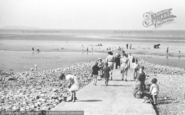 Photo of Llanfairfechan, The Slipway c.1935