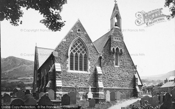 Photo of Llanfairfechan, Welsh Church 1890