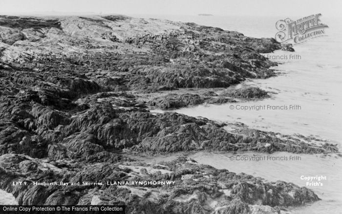 Photo of Llanfairynghornwy, Henborth Bay And Skerries c.1955