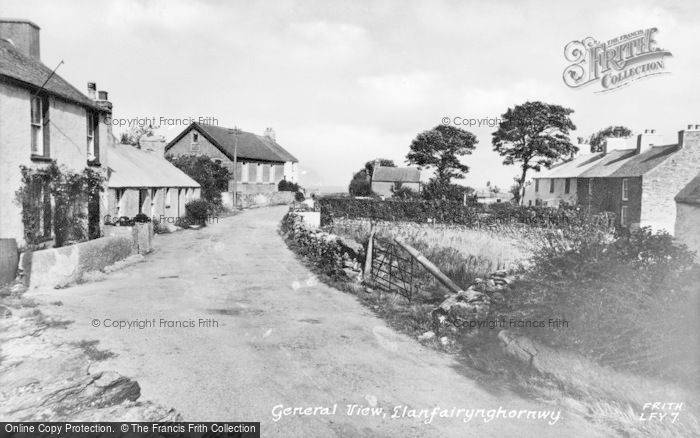 Photo of Llanfairynghornwy, Village c.1955