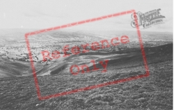 Clywd Valley From Moel Famau c.1955, Llanferres