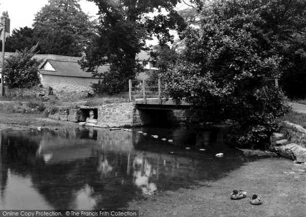 Photo of Llanferres, Entrance To Fairy Glen c.1955