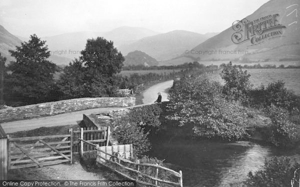 Photo of Llanfihanger Y Pennant, Caerberllan Bridge c.1935