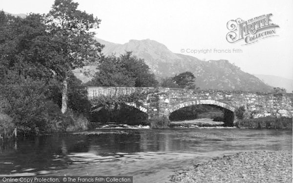 Photo of Llanfihanger Y Pennant, Pont Y Garth Bridge c.1935