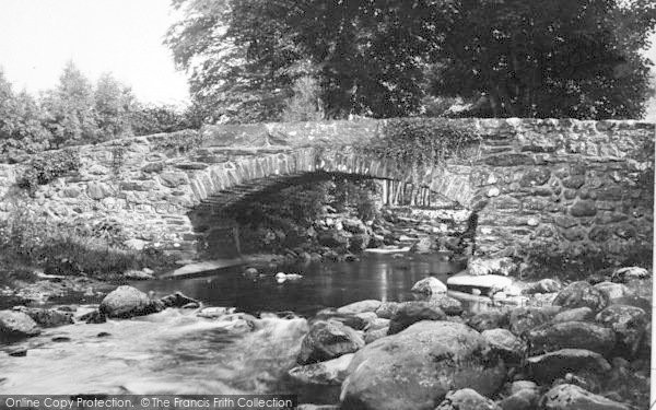 Photo of Llanfihanger Y Pennant, The Roman Bridge c.1935