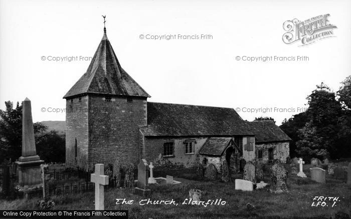 Photo of Llanfilo, The Church c.1955