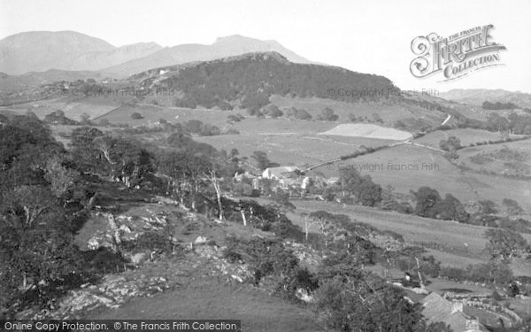 Photo of Llanfrothen, View Looking East From Brondanw Tower 1936
