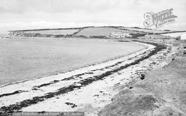Photo of Llanfwrog, Peniel Dowyn Beach c.1960