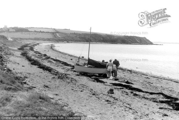 Photo of Llanfwrog, Penrhyn Beach c.1960