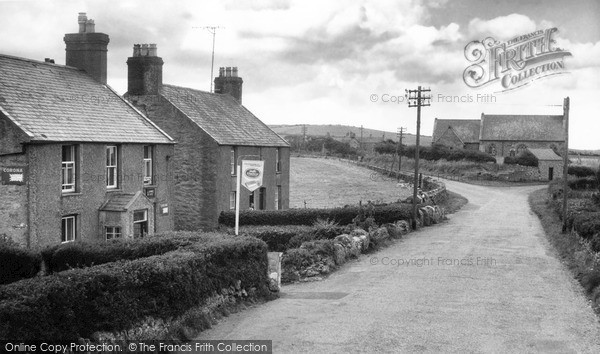 Photo of Llanfwrog, Post Office And Church c.1960