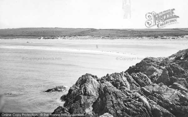 Photo of Llanfwrog, Sandy Beach c.1955