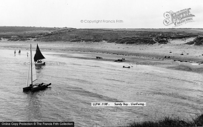 Photo of Llanfwrog, Sandy Beach c.1955