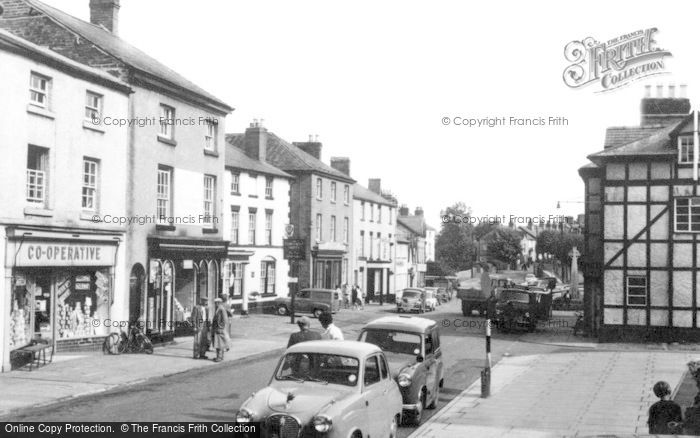 Photo of Llanfyllin, The Square c.1960