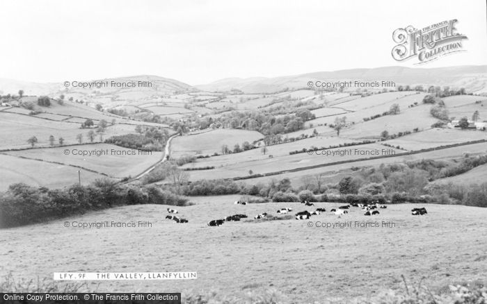 Photo of Llanfyllin, The Valley c.1960