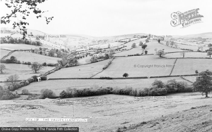 Photo of Llanfyllin, The Valley c.1960