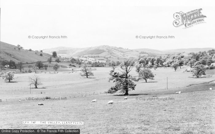 Photo of Llanfyllin, The Valley c.1960