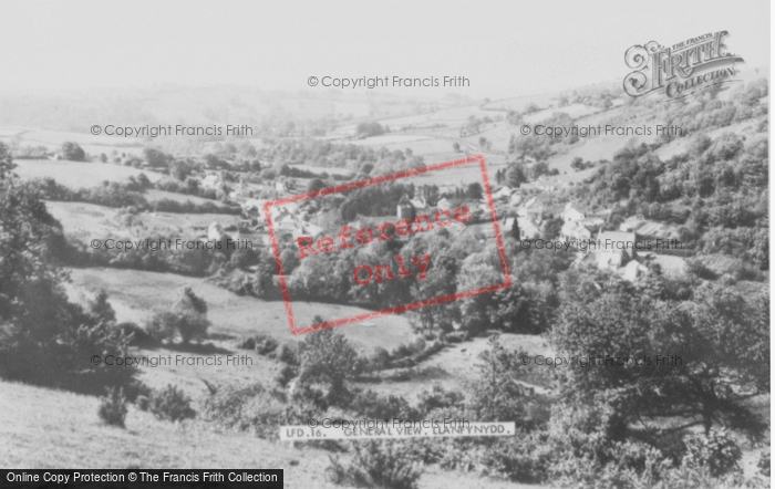 Photo of Llanfynydd, General View c.1955