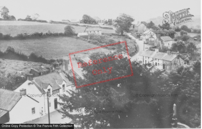 Photo of Llanfynydd, The Village c.1955