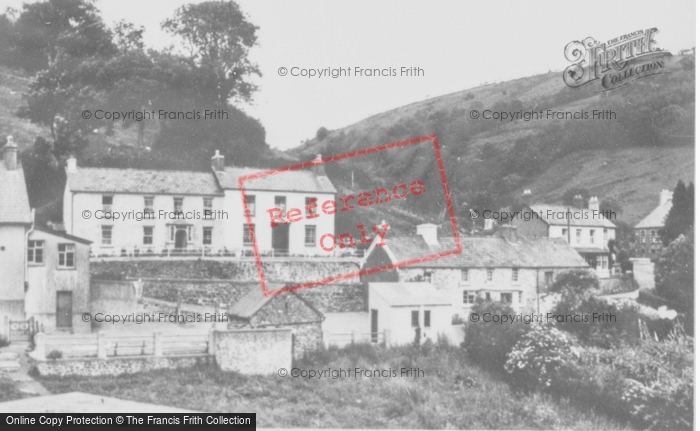 Photo of Llanfynydd, The Village c.1955