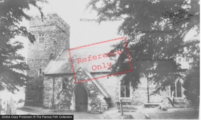 Photo of Llangadog, St Cadog's Church c.1955