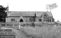 Church c.1955, Llangadwaladr