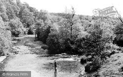 River Irfon c.1955, Llangammarch Wells