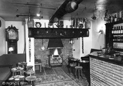 The Bar, The Green Inn c.1950, Llangedwyn