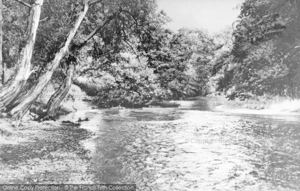Photo of Llangedwyn, The River Tanat c.1950