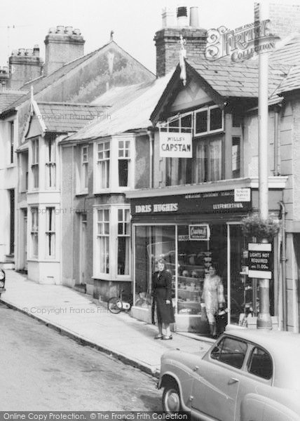 Photo of Llangefni, A Shop In Stryd Fawr c.1960