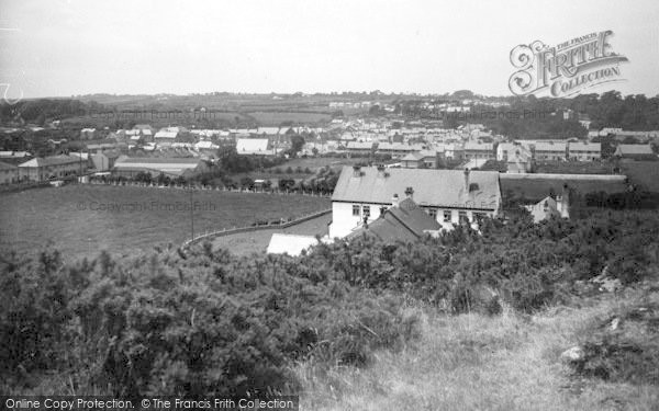 Photo of Llangefni, General View c.1940