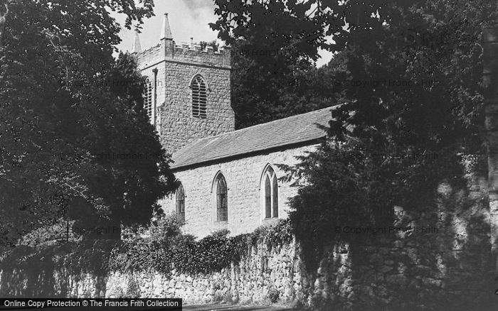 Photo of Llangefni, St Cyngar's Church c.1950